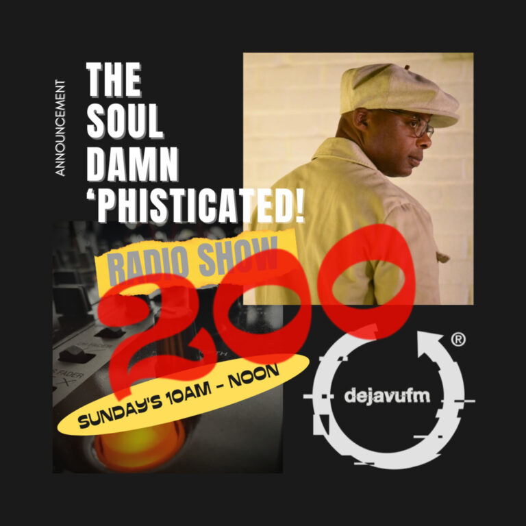 The Soul Damn ‘Phisticated! Radio Show – 8th September,  2024