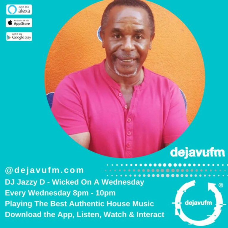 Jazzyd wicked on a Wednesday 16 October 2024 DejaVufm