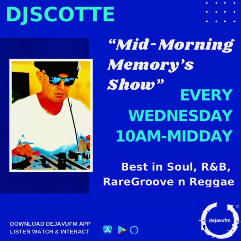 Scotte’s Weekly Wednesday ‘Mid Morning Memory’s’ Show: 23/IO/2O24