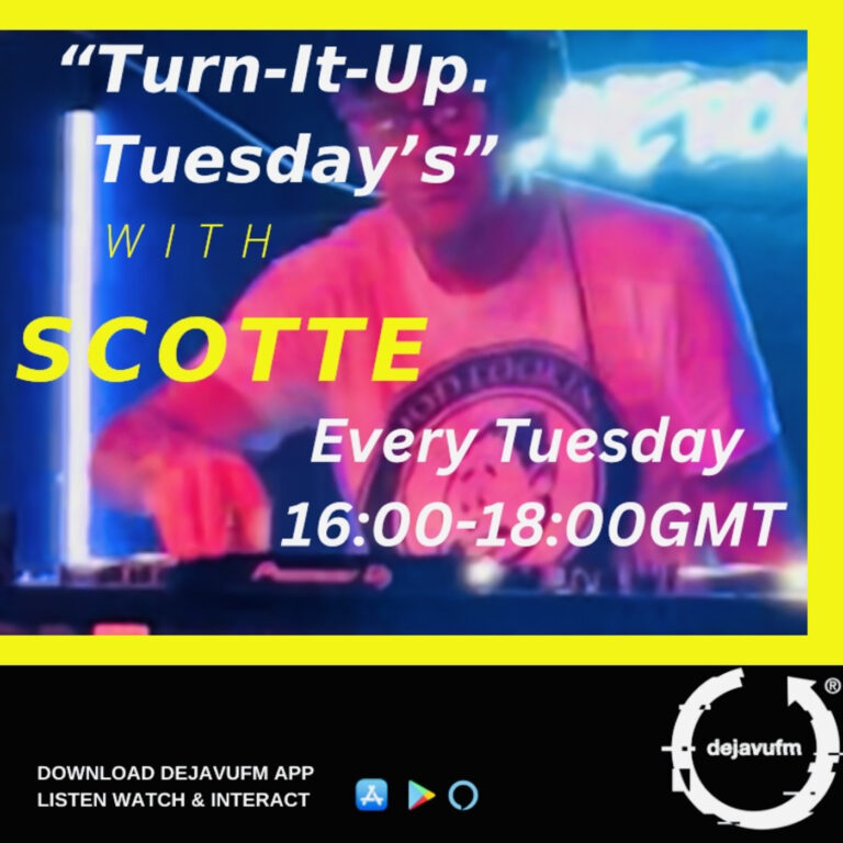 Scotte’s Turn-It-Up-Tuesday Show: 29/IO/2O24