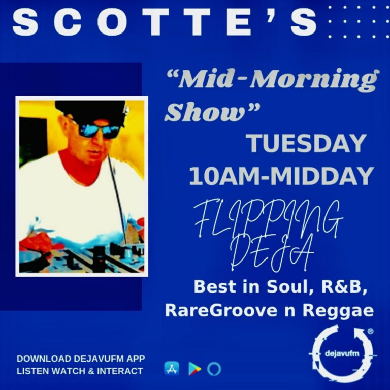 Scotte’s Tuesday Morning R&B, Soul Mix : 05/11/2024