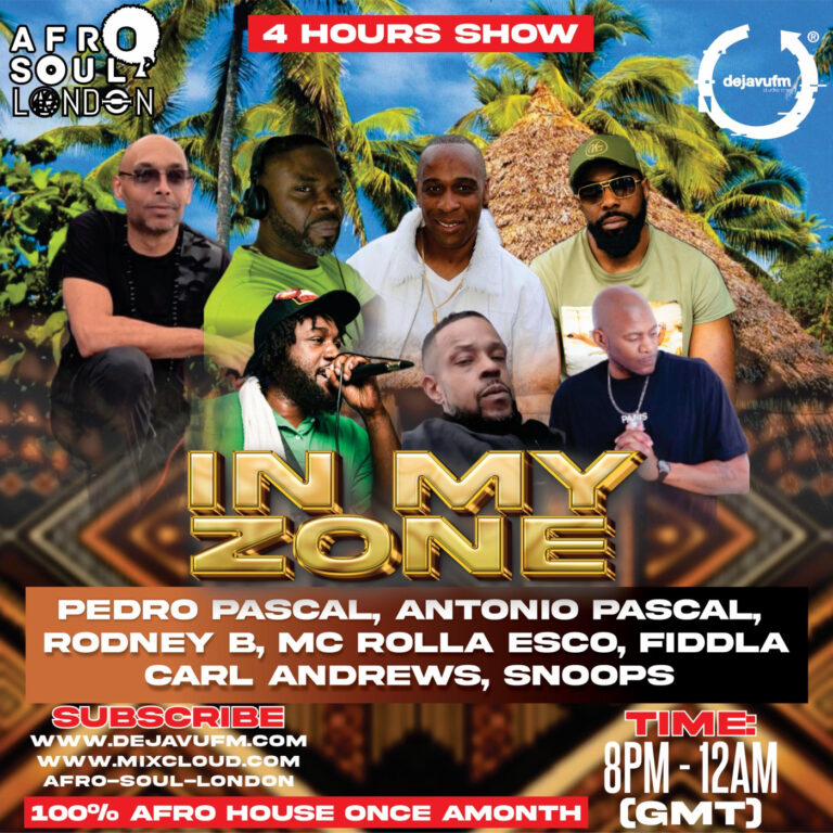 In My Zone – Episode – 4 Antonio Pascal & Pedro Pascal On Dejavu Fm
